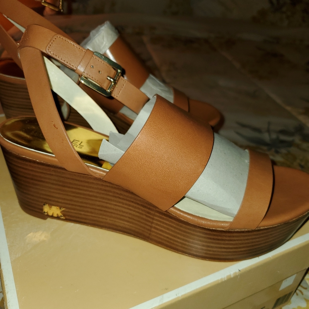 Michael Kors Leather Sandals